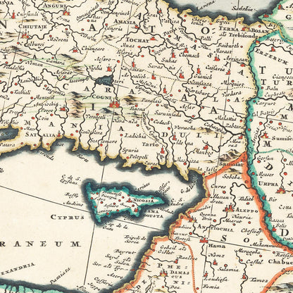 Historical city map  Test product horizontal 3 sizes