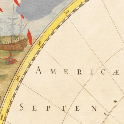 Historical city map  Test product horizontal 3 sizes