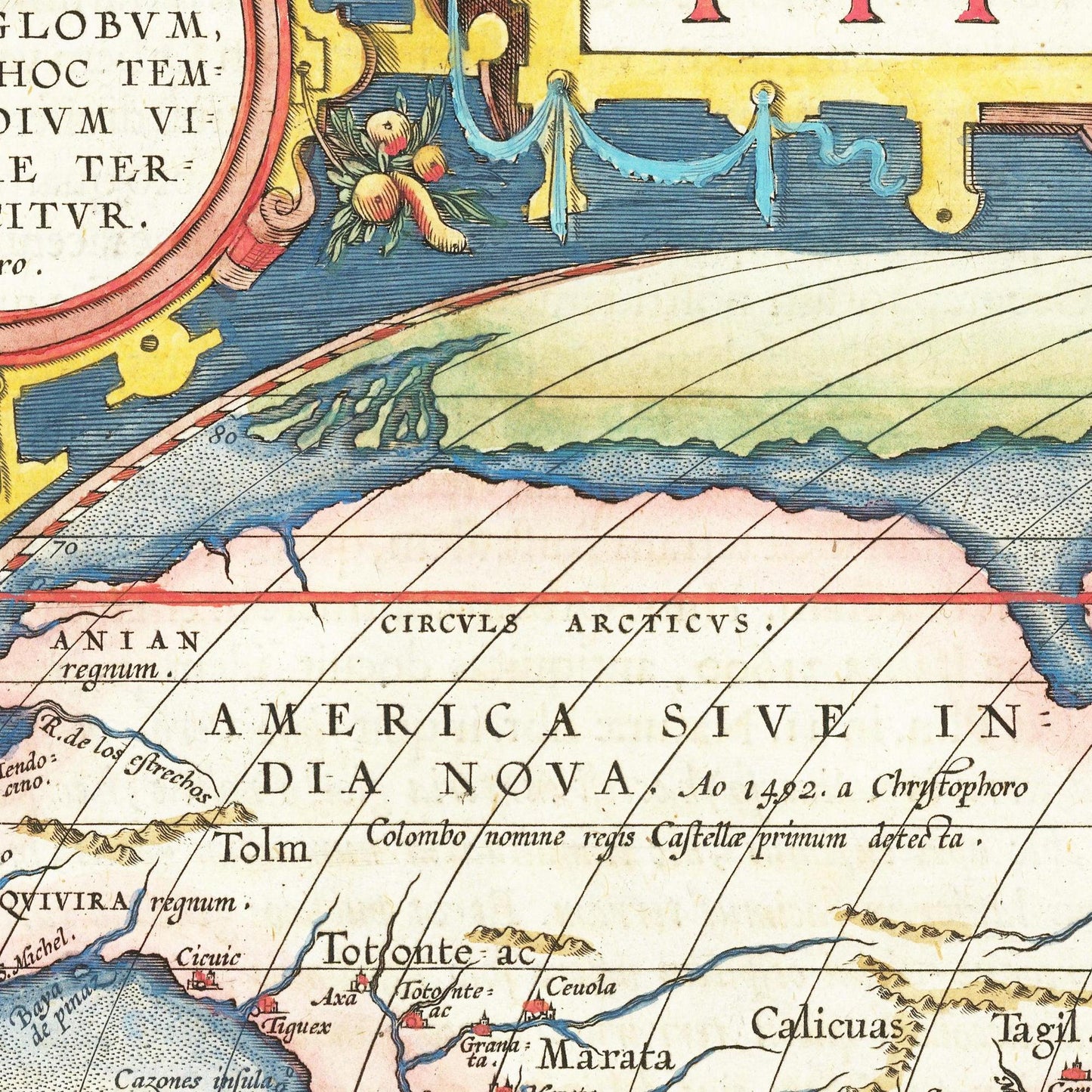 Historical city map  Test product horizontal 3 sizes