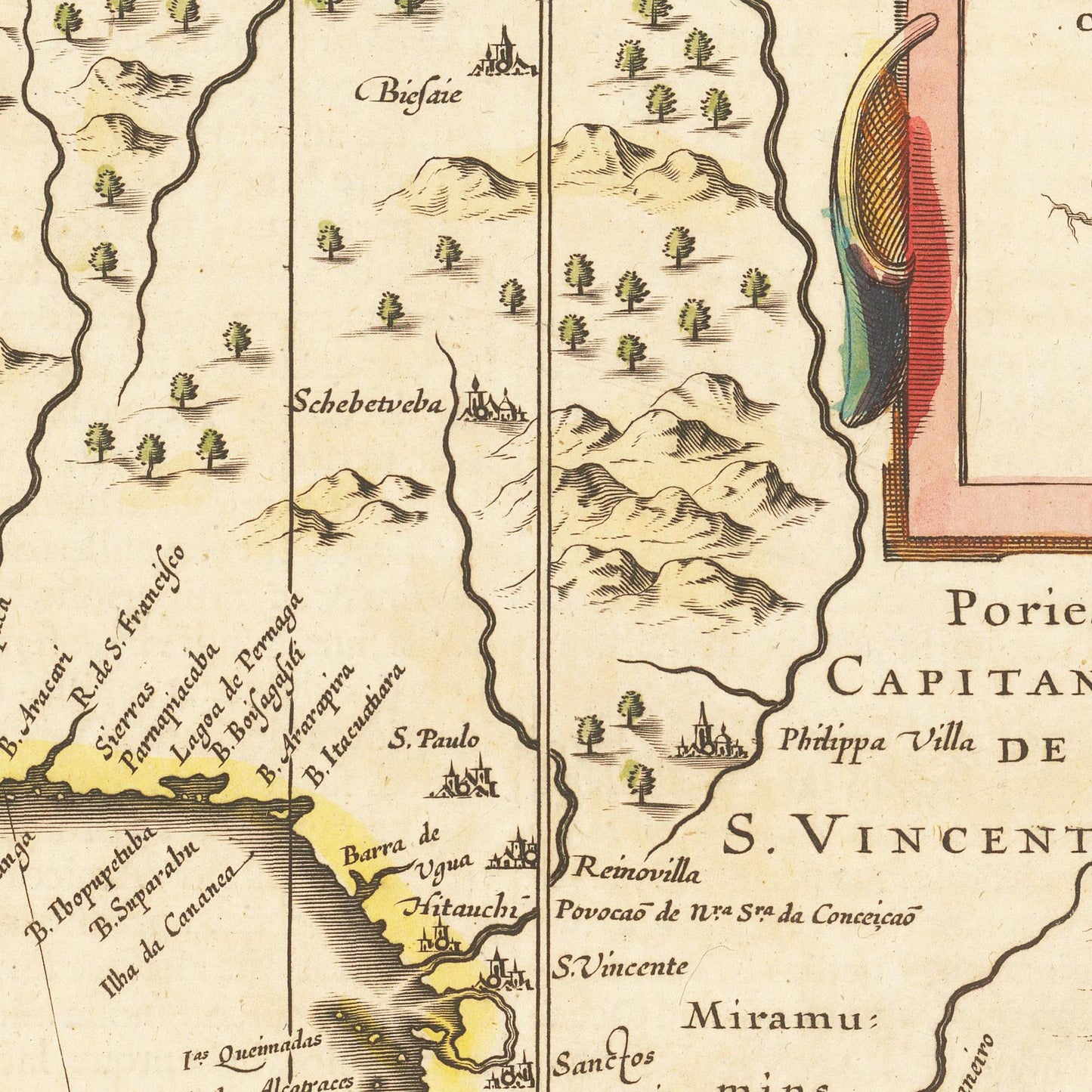 Brasilien um 1638