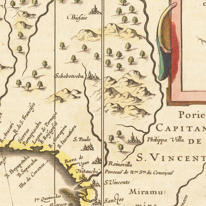 Brasilien um 1638