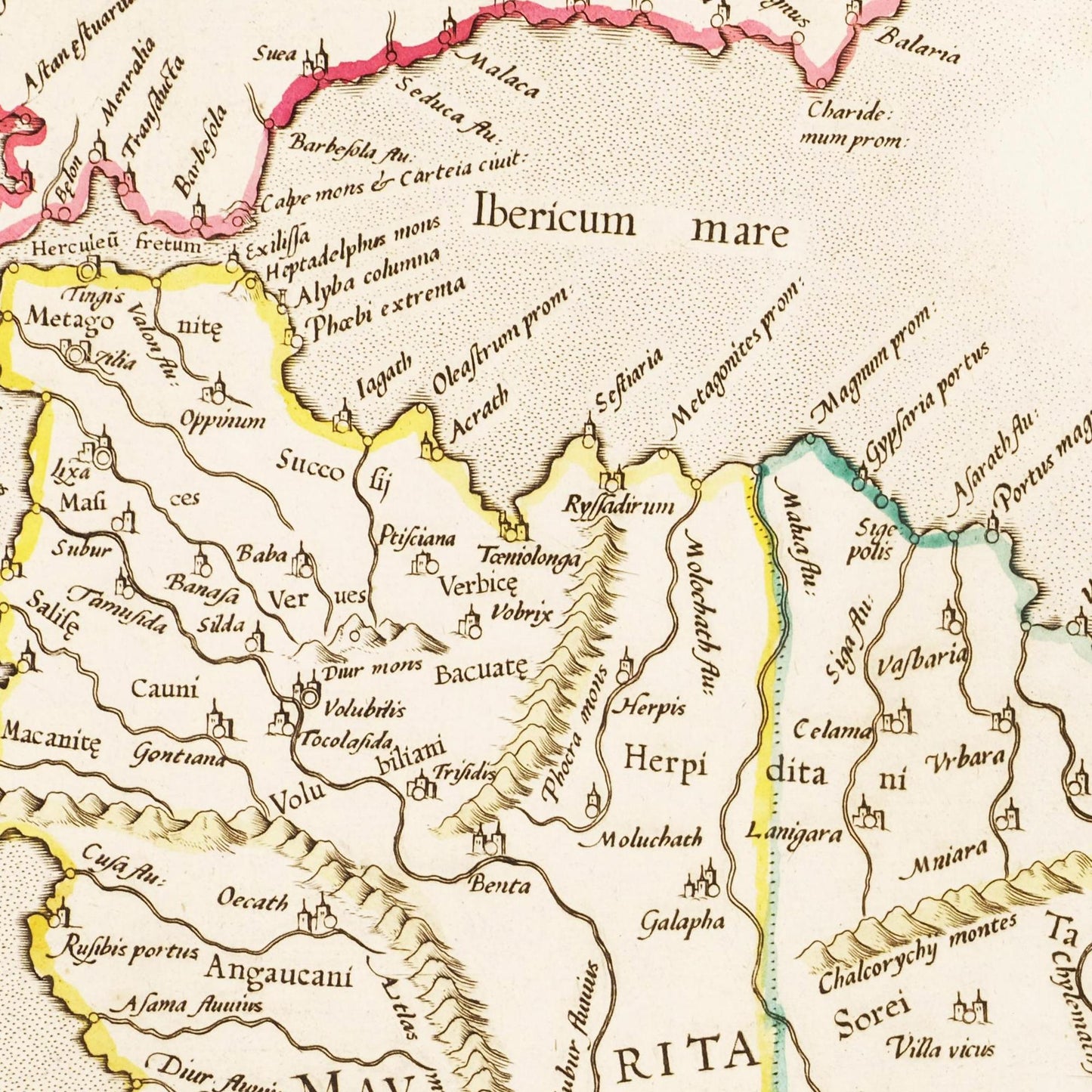 Mauretanien um 1704