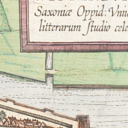 Historical city map  Test product horizontal 3 sizes