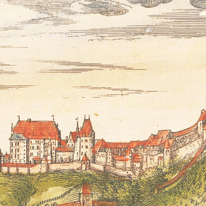 Historical city map  Test product horizontal 3 sizes