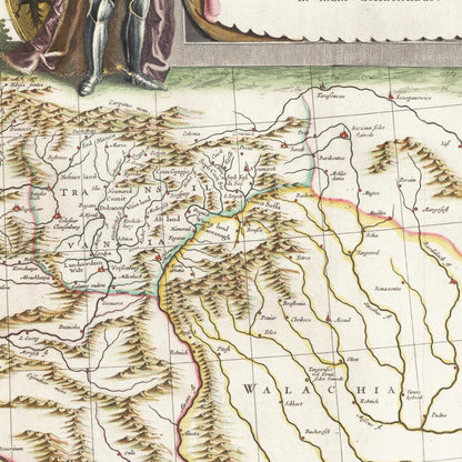 Historical city map  Test product horizontal 3 sizes