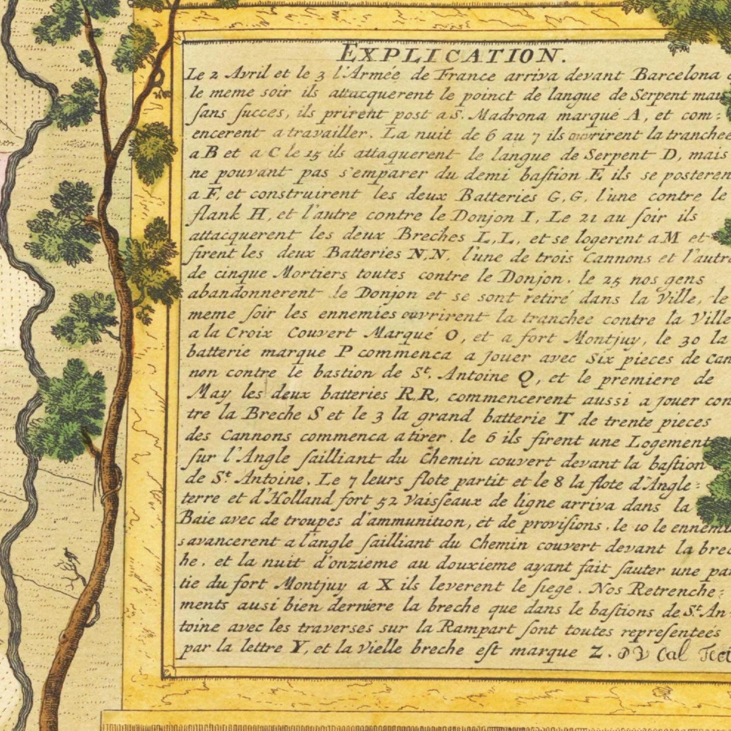 Historical city map  Test product horizontal 3 sizes