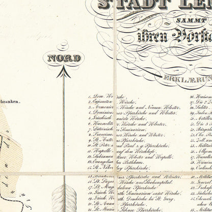 Historical city map  Test product horizontal 3 sizes