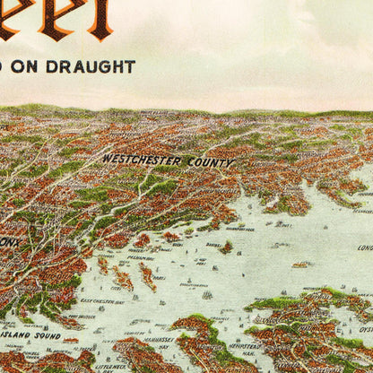 Historical city map  Test product horizontal 3 sizes