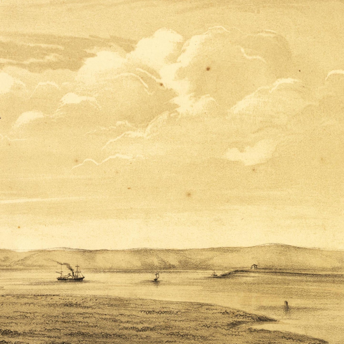 Historical city map  Test product horizontal 3 sizes