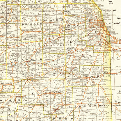 Historical city map  Test product horizontal 3 sizes