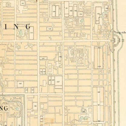 Historical city map  Test product horizontal 3 sizes