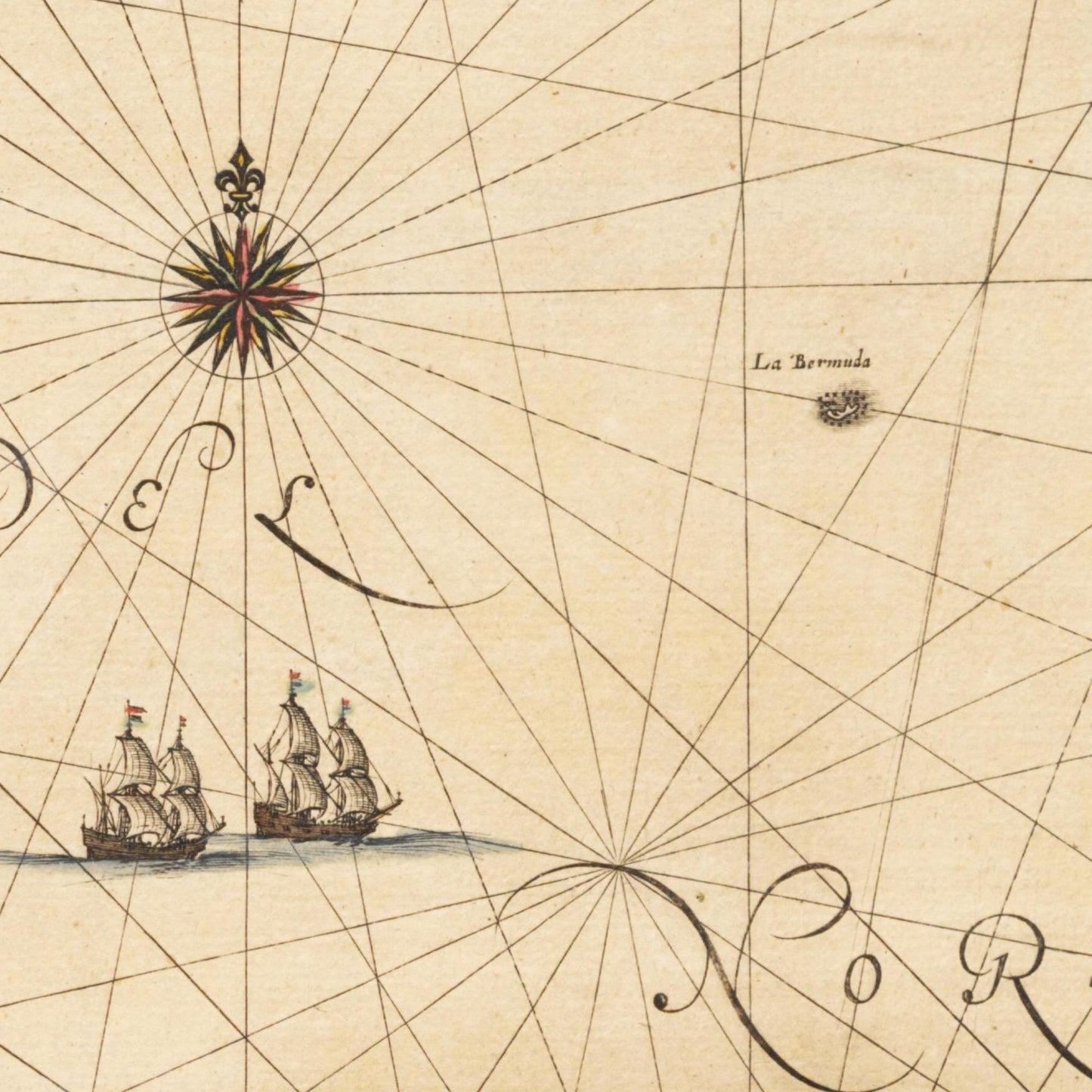 Historical city map  Test product horizontal 3 sizes