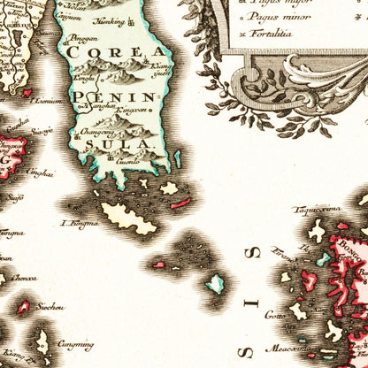 Historical city map  Test product horizontal 3 sizes