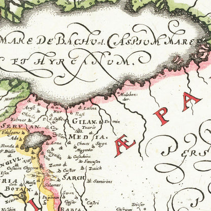 Historical city map  Test product horizontal 3 sizes