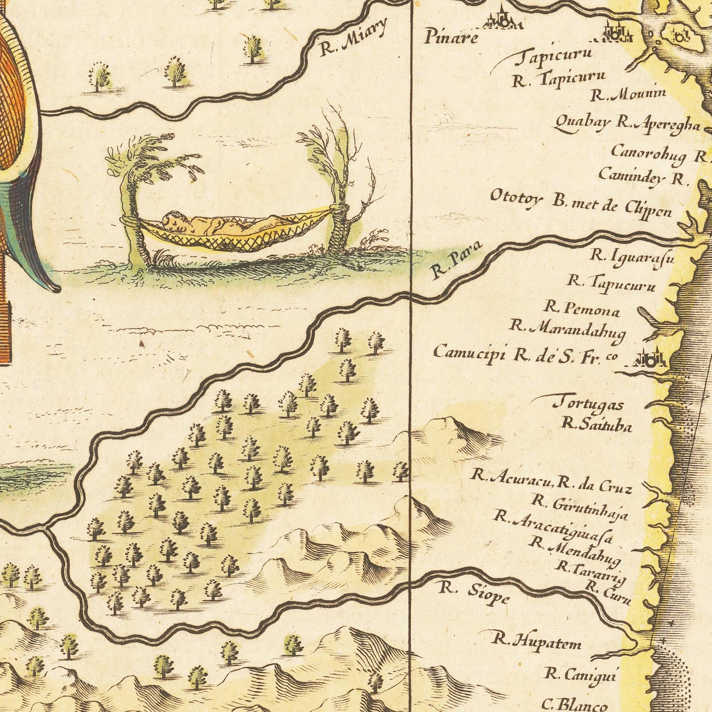 Brasilien um 1638