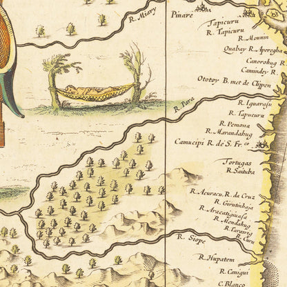 Brasilien um 1638