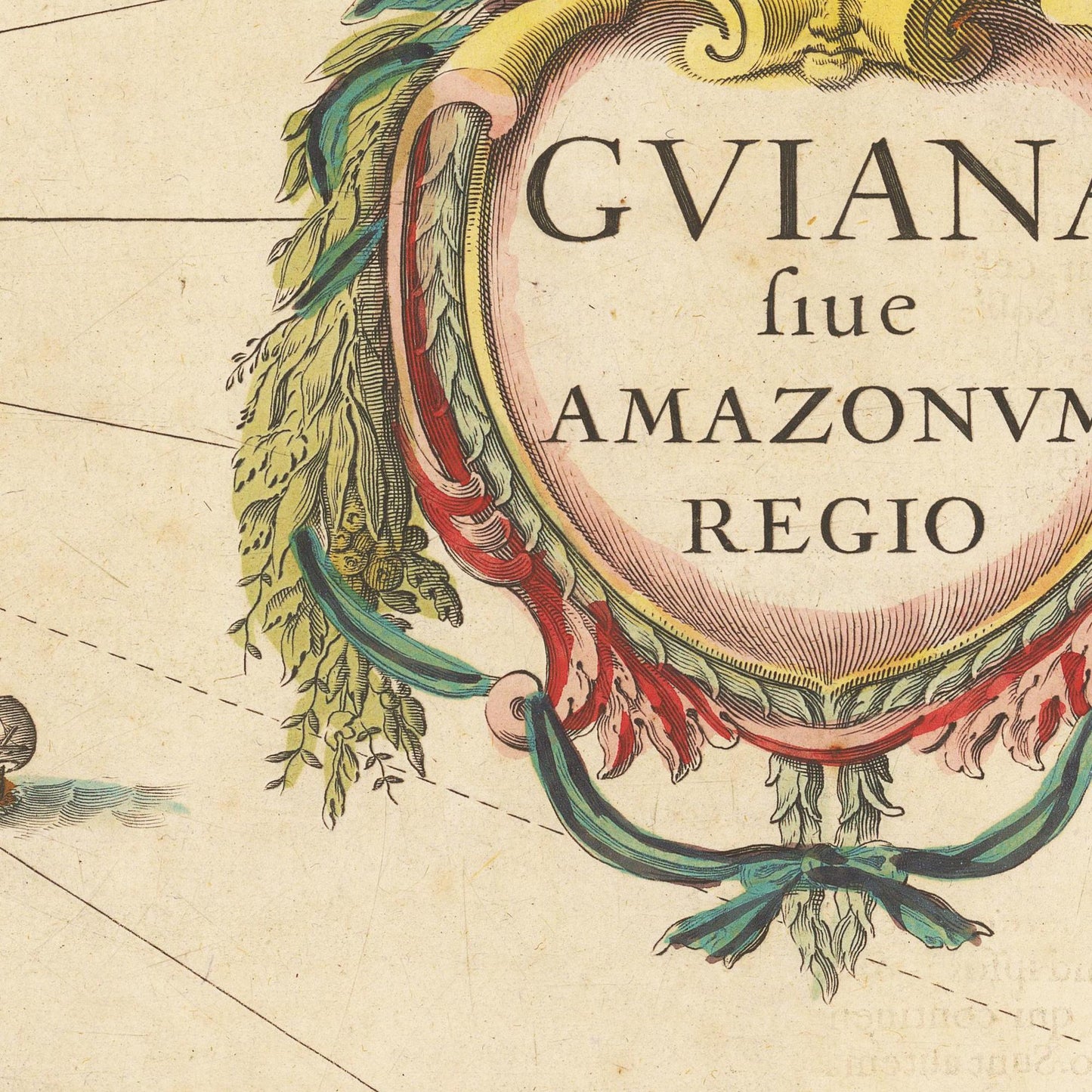 Guyana um 1638