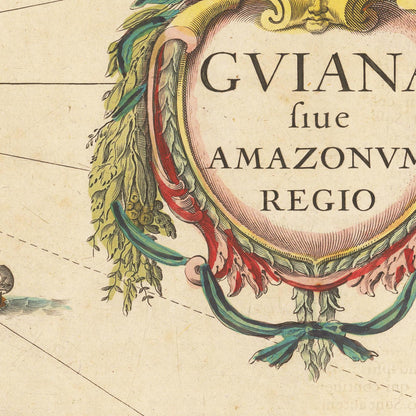 Guyana um 1638