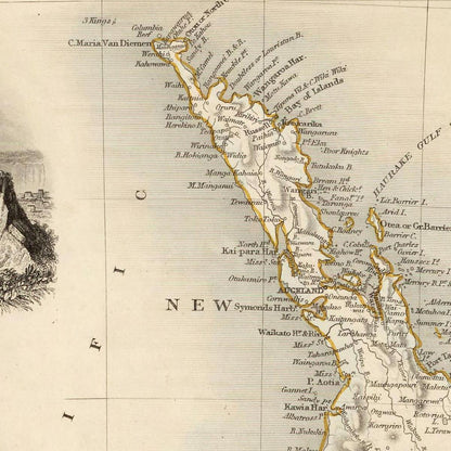 Neuseeland um 1850