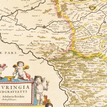 Thüringen um 1635