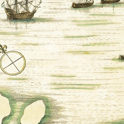 Historical city map  Test product horizontal 3 sizes