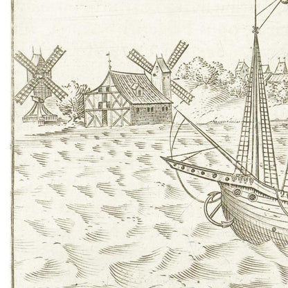 Historical city map  Test product horizontal 3 sizes