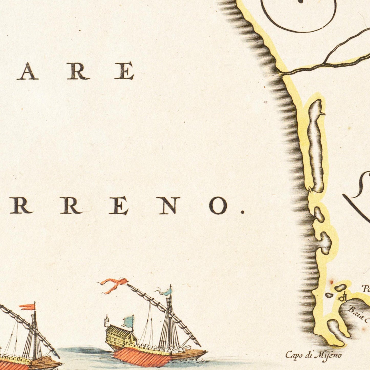 Historische Landkarte Molise um 1630