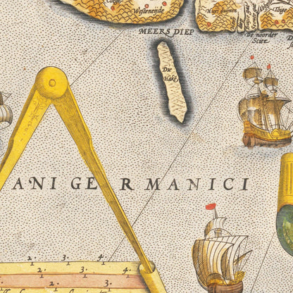 Historical city map  Test product horizontal 3 sizes