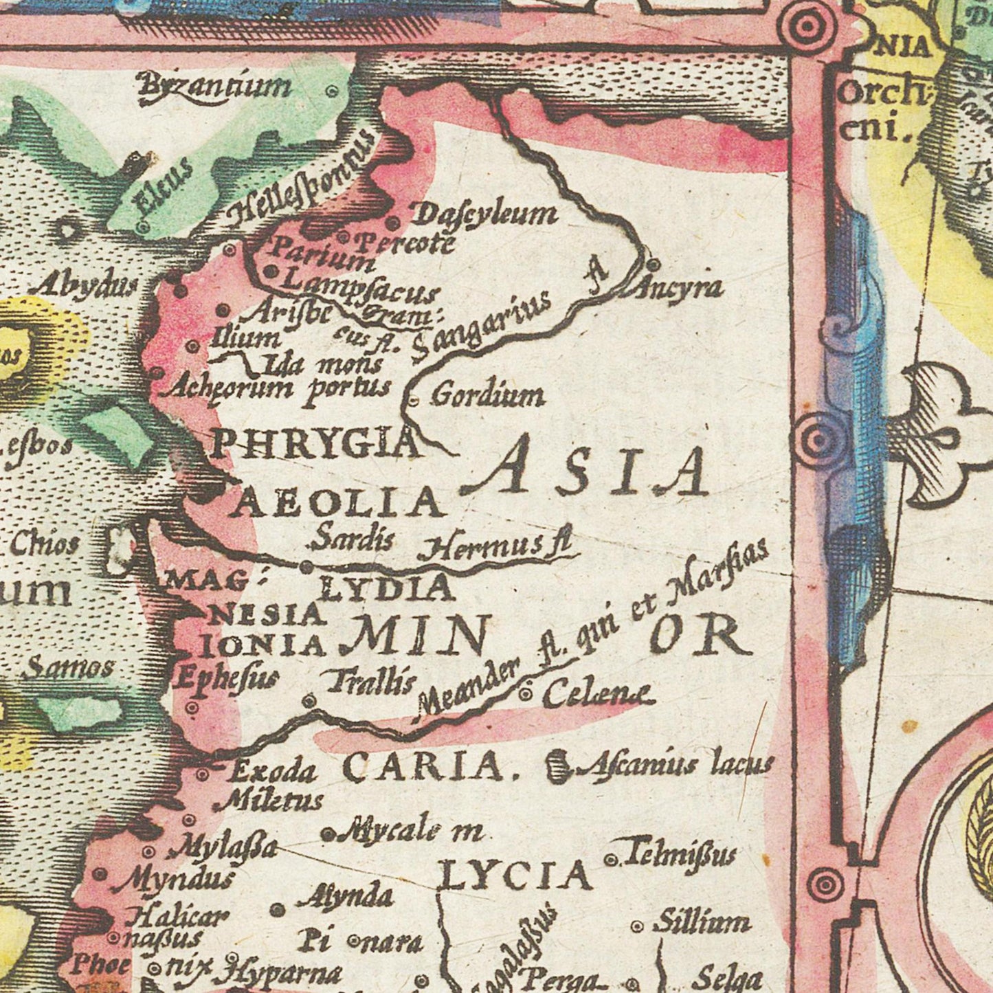 Griechisches Imperium um 1609