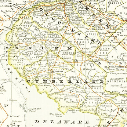 Historical city map  Test product horizontal 3 sizes