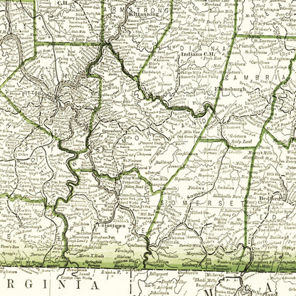 Historical city map  Test product horizontal 3 sizes