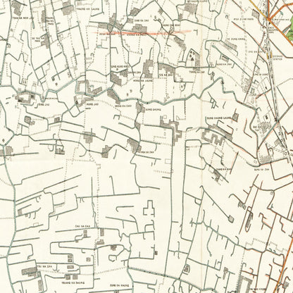 Historical city map  Test product horizontal 3 sizes