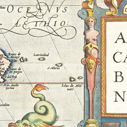 Historical city map  Test product horizontal 3 sizes