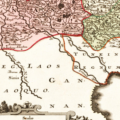 Historical city map  Test product horizontal 3 sizes