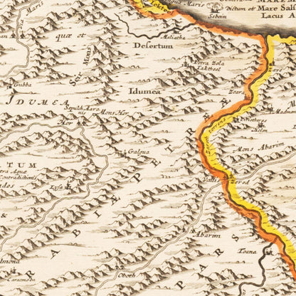 Historical city map  Test product horizontal 3 sizes