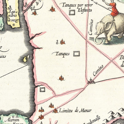 Historical city map  Test product horizontal 3 sizes