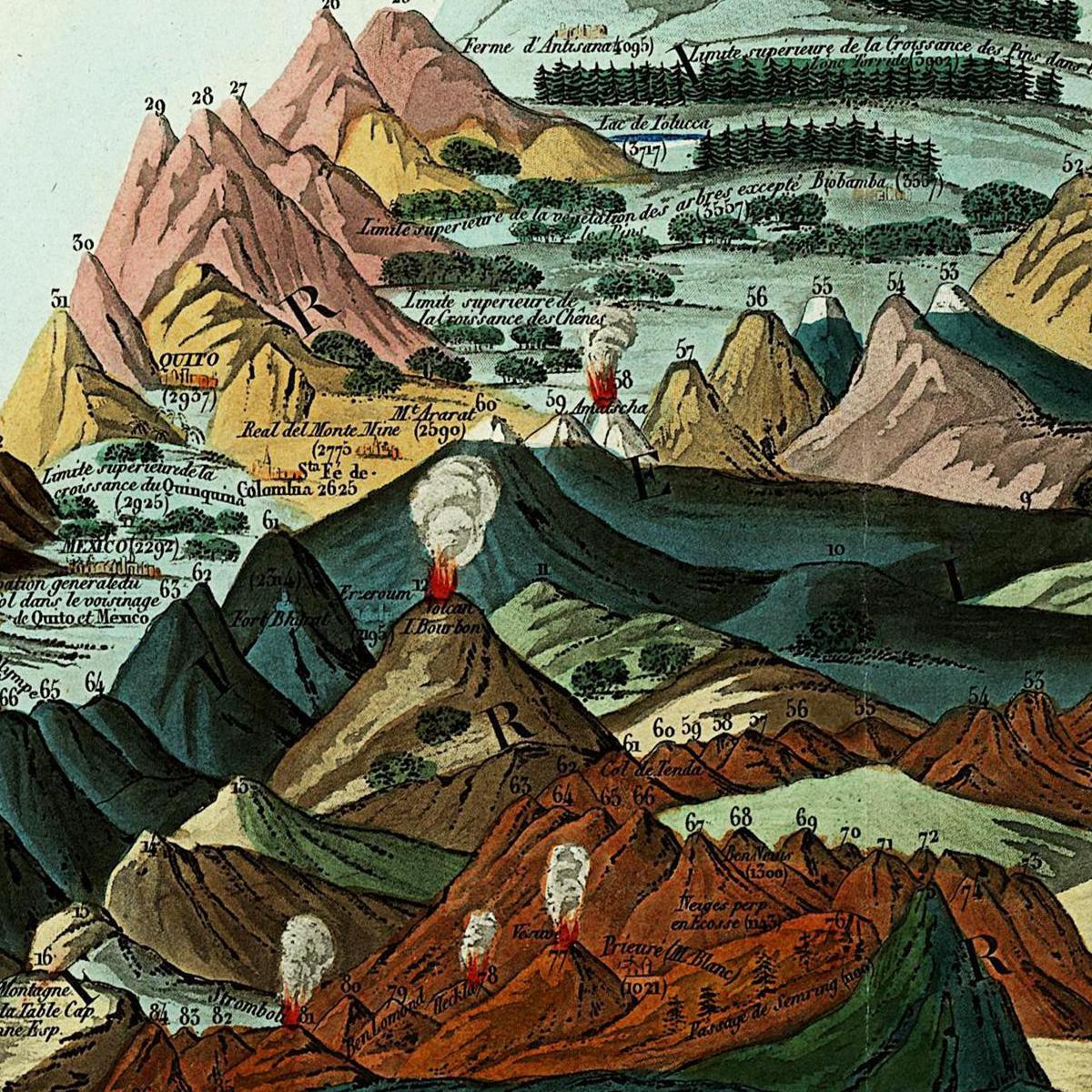 Historical city map  Test product horizontal 3 sizes