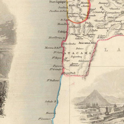 Bolivien & Peru um 1850