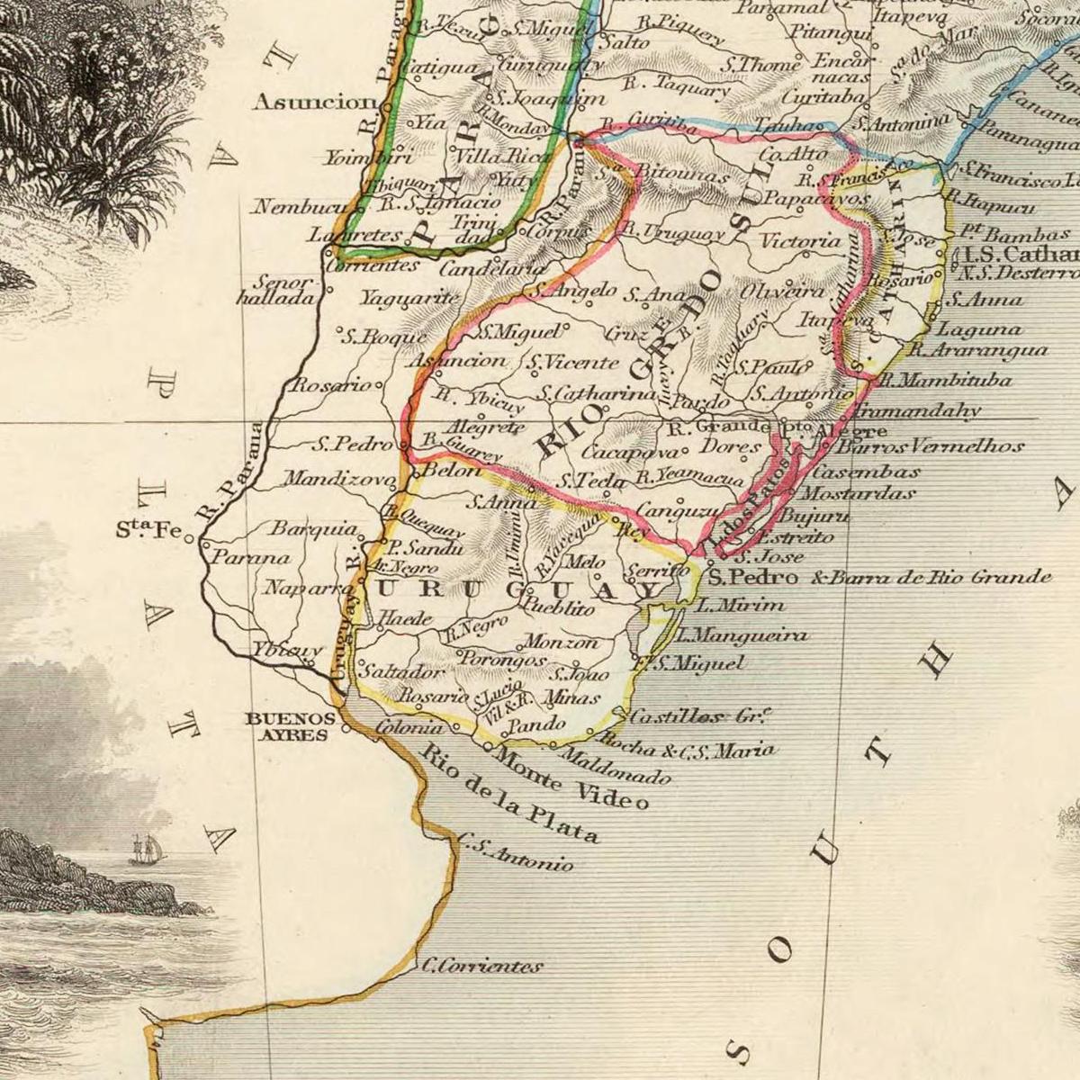 Brasilien um 1850