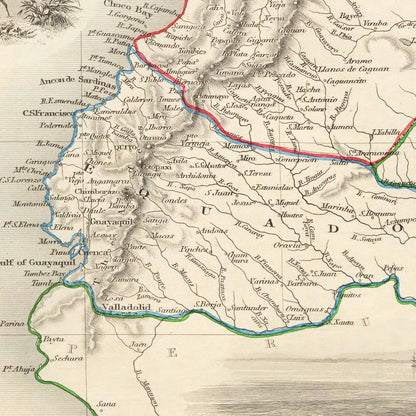Kolumbien & Venezuela um 1850