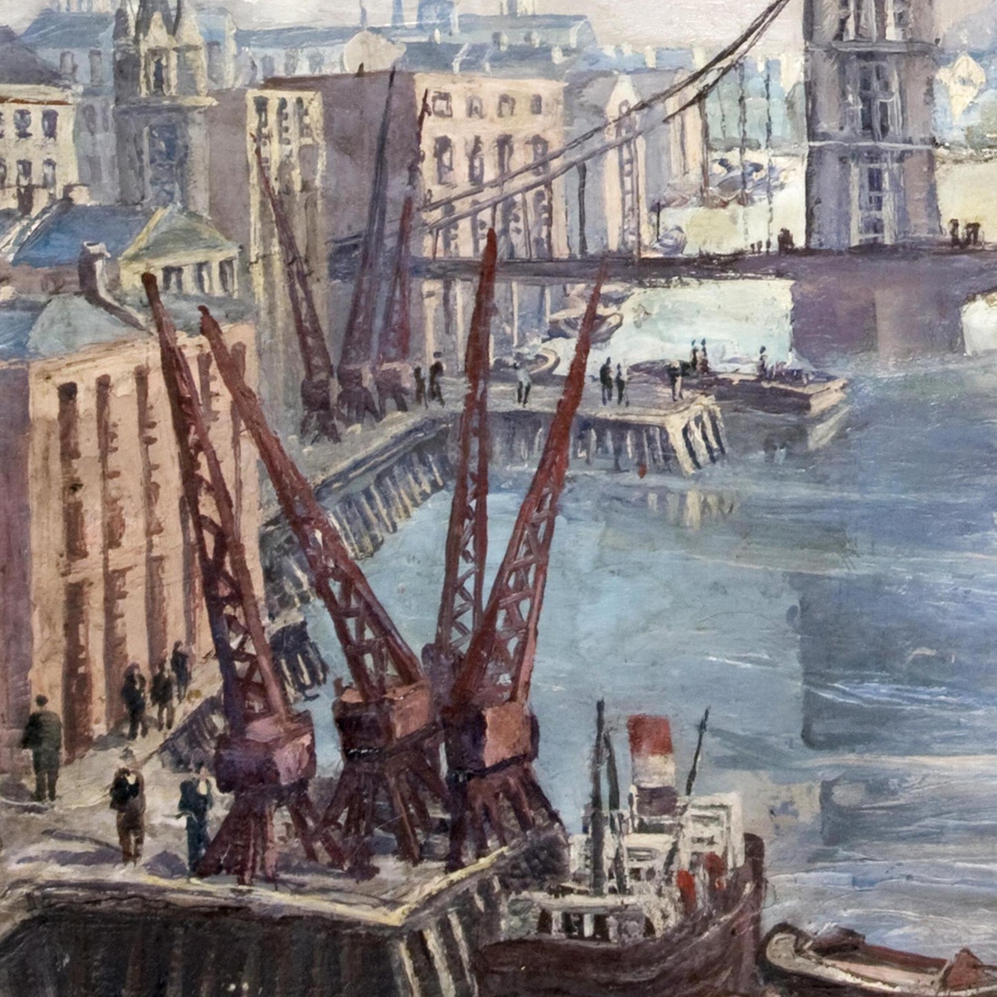 Historische Ansicht London Tower Bridge um 1939