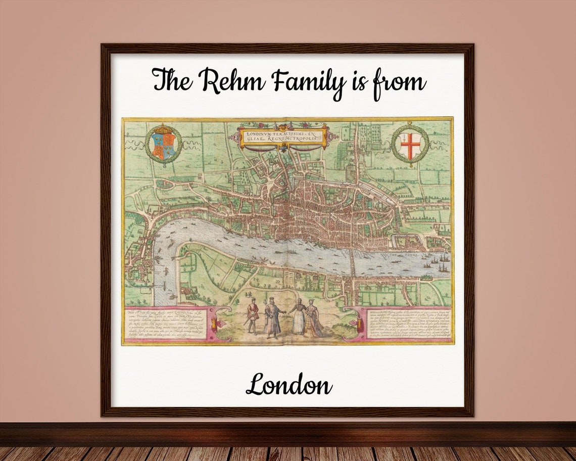 Personalisierte historische europäische Stadtansichten