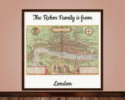 Personalisierte historische europäische Stadtansichten