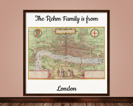 Personalisierte historische europäische Stadtansichten