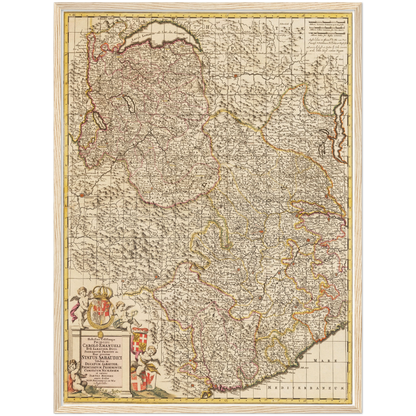 Historical city map  Test product horizontal 3 sizes