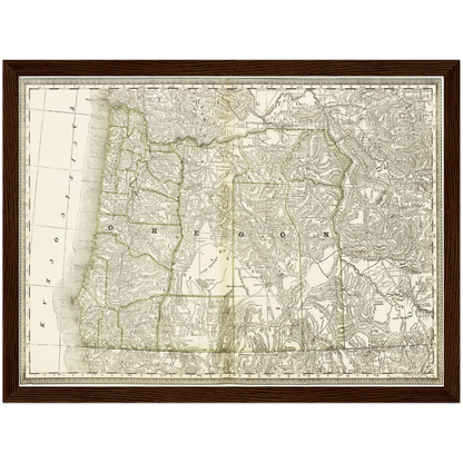 Historical city map  Test product horizontal 3 sizes