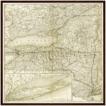 Historical city map  Test product horizontal 3 sizes