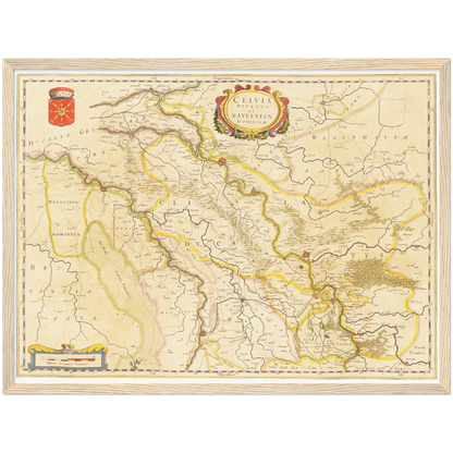 Historical city map  Test product horizontal 3 sizes