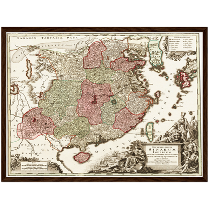 Historical city map  Test product horizontal 3 sizes