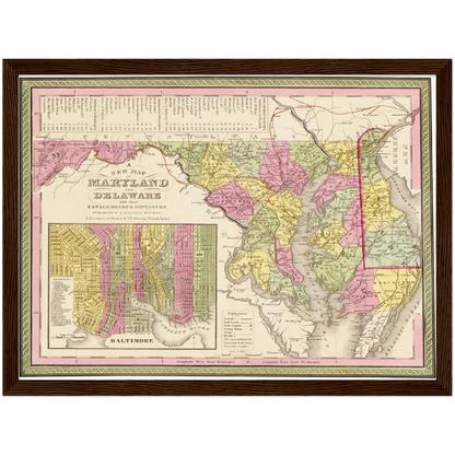 Historical city map  Test product horizontal 3 sizes